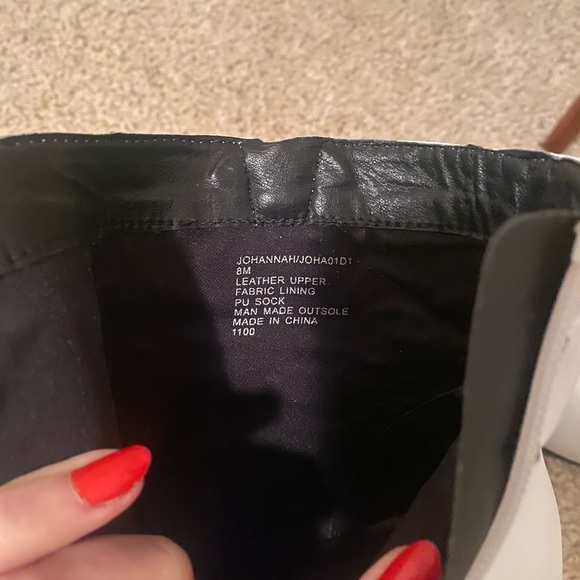 White STEVEN by Steve Madden booties - Picture 10 of 12